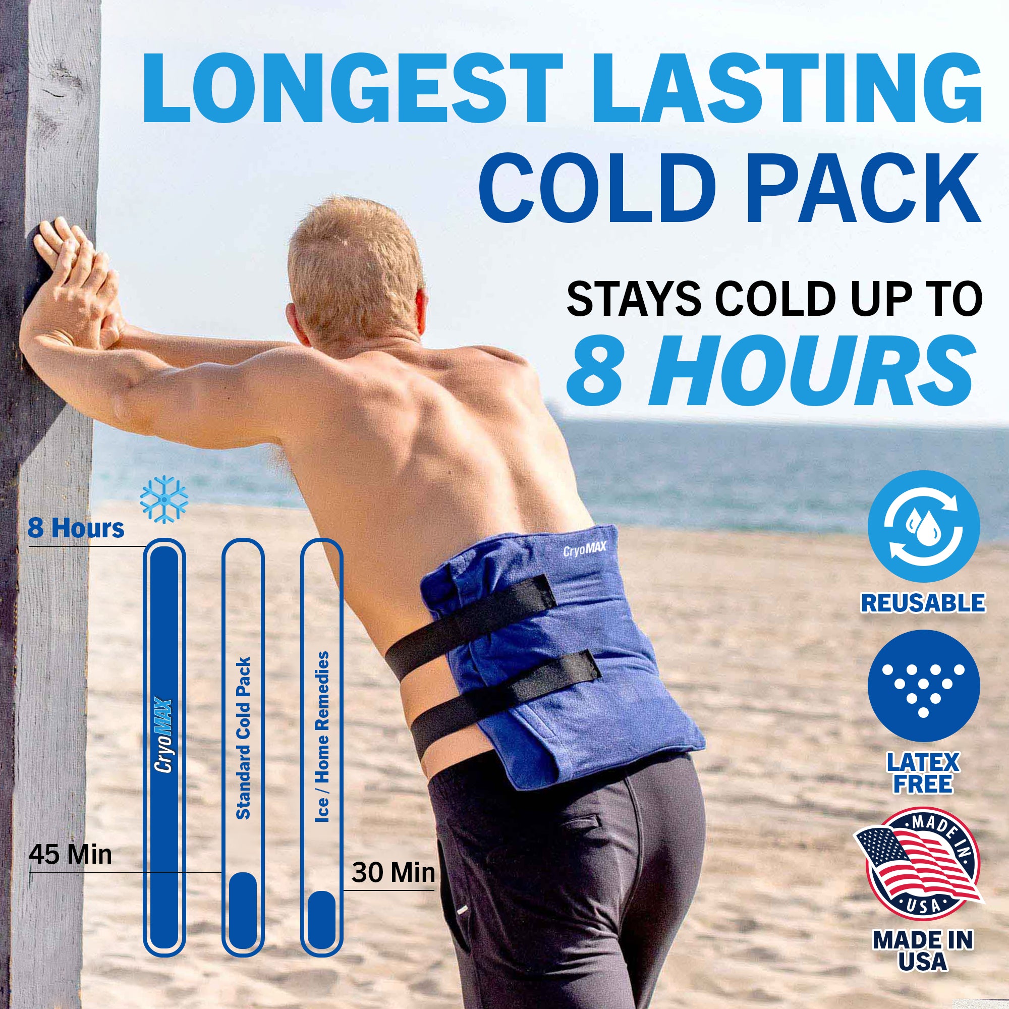 CryoMAX® 8-Hour Reusable Cold Pack - Large