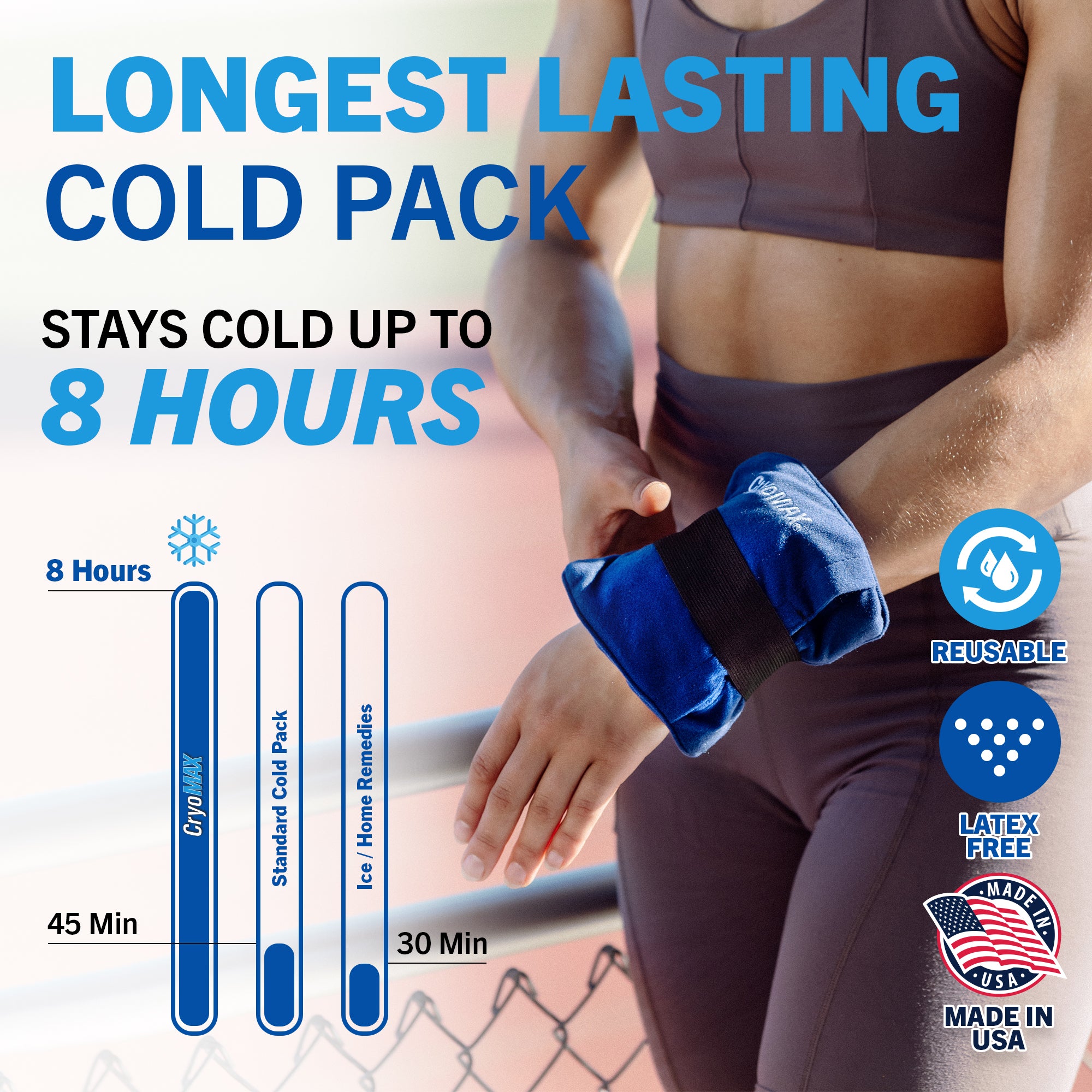 CryoMAX® 8-Hour Reusable Cold Pack - Small